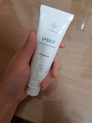 탐니크 러셀브 우먼 솔리드 퍼퓸 — 5점을 준 리뷰어가 2021년 1월 올린 사용 사진