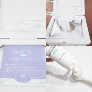 바노바기 코스메틱 바노바기 밀크씨슬 리페어 시카 폼 클렌저 플러스 120ml + 퀵 마스크 플러스 30매 — 5점을 준 리뷰어가 2023년 8월 올린 사용 사진