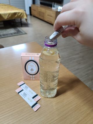 몽베스트 위드더 블랜딩 하우스 _복숭아 그린티 — 4점을 준 리뷰어가 2022년 12월 올린 사용 사진