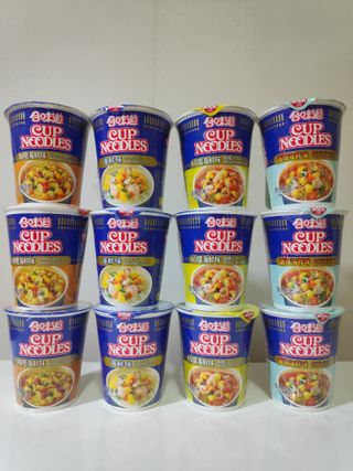 NISSIN 닛신 컵누들  4종 - 씨푸드오리지날, 씨푸드 스파이시, 씨푸드 커리, 씨푸드 XO소스 — 5점을 준 리뷰어가 2021년 11월 올린 사용 사진