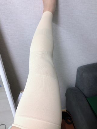 땡스마이레그 더핏X 압박밴드 허벅지확장형 — 4점을 준 리뷰어가 2022년 7월 올린 사용 사진