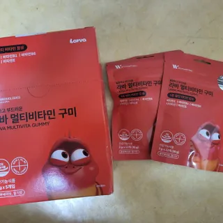 [푸름웰니스] 라바 멀티비타민 구미 36g — 4점을 준 리뷰어가 2022년 5월 올린 사용 사진