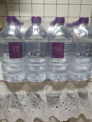 몽베스트 MONTBEST 1L 12입 — 5점을 준 리뷰어가 2022년 2월 올린 사용 사진