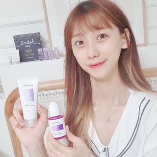 바노바기 코스메틱 바노바기 밀크 씨슬 스킨 리페어링 스타터 키트 — 5점을 준 리뷰어가 2024년 1월 올린 사용 사진