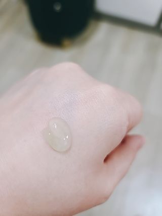 김정문알로에 큐어 큐어 알로에 리프레쉬 젤리 세럼, 큐어 알로에 하이드로 젤리 크림 — 5점을 준 리뷰어가 2021년 2월 올린 사용 사진