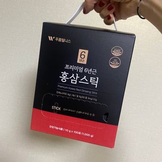 [푸름웰니스] 프리미엄 6년근 홍삼스틱 3mg x 100포 — 5점을 준 리뷰어가 2022년 3월 올린 사용 사진