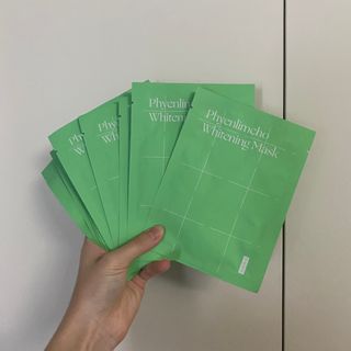 방방곳곳 편림초 수분진정 화이트닝 마스크팩 — 5점을 준 리뷰어가 2022년 9월 올린 사용 사진