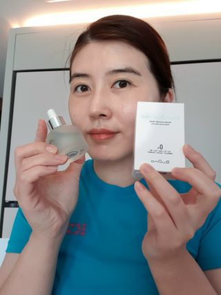 브에노 파리퀸 윌 페이스 오일 — 5점을 준 리뷰어가 2021년 6월 올린 사용 사진