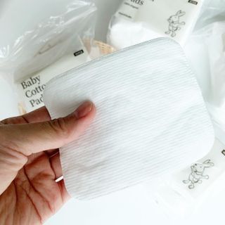 디어엘로디 프리미엄 유기농 베이비 솜티슈 40매 3 + 1 PACK — 5점을 준 리뷰어가 2021년 3월 올린 사용 사진