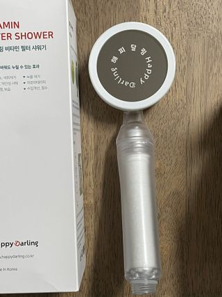 해피달링 약산성 비타민 샤워기 — 5점을 준 리뷰어가 2023년 2월 올린 사용 사진