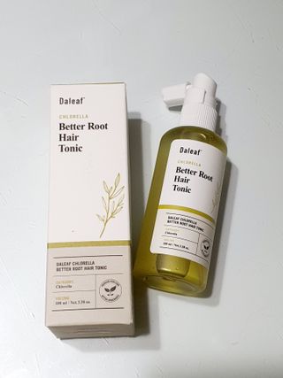 달리프 클로렐라 베러 루트 헤어토닉 100ml — 3점을 준 리뷰어가 2021년 5월 올린 사용 사진