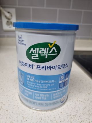셀렉스 썬화이버 프리바이오틱스 — 5점을 준 리뷰어가 2021년 12월 올린 사용 사진