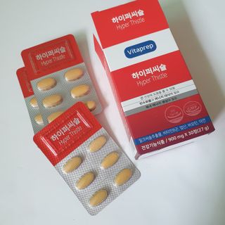 뉴트리션팩토리 비타프렙 하이퍼씨슬 밀크씨슬 900mg — 5점을 준 리뷰어가 2021년 9월 올린 사용 사진