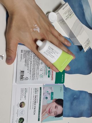 닥터플리너스 제트 큐어 크림 30ml + 제로 트러블 패치 9EA — 5점을 준 리뷰어가 2022년 3월 올린 사용 사진