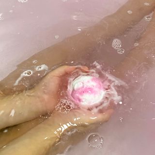 버블데이 배쓰밤 거품입욕제 버블바 6종 — 5점을 준 리뷰어가 2021년 9월 올린 사용 사진