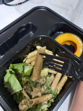 참살이도시락 작심삼일 샐러드도시락 3개 맛보기 새벽배송 또는 택배배송 — 4점을 준 리뷰어가 2021년 8월 올린 사용 사진