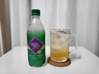 몽베스트 Montbest with Sparkling water Lime20병 — 5점을 준 리뷰어가 2022년 9월 올린 사용 사진