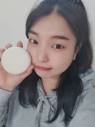 세렌디뷰티 퍼펙트 에어리 커버 쿠션 — 5점을 준 리뷰어가 2021년 6월 올린 사용 사진