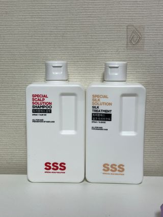 트리플에스 탈모 샴푸 275ml + 실크 트리트먼트 275ml — 4.5점을 준 리뷰어가 2021년 2월 올린 사용 사진