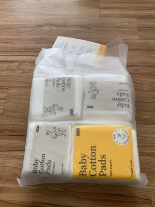 디어엘로디 프리미엄 유기농 베이비 솜티슈 40매 3 + 1 PACK — 5점을 준 리뷰어가 2021년 2월 올린 사용 사진