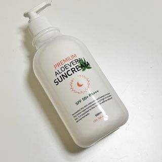 [닥터문] 프리미엄 알로에베라 선크림 500ml — 5점을 준 리뷰어가 2022년 6월 올린 사용 사진