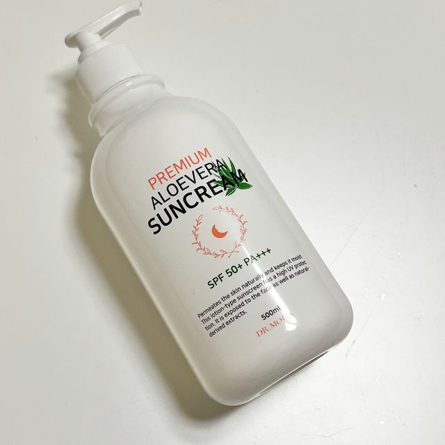 [닥터문] 프리미엄 알로에베라 선크림 500ml 리뷰 사진