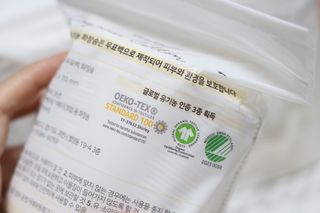 디어엘로디 무표백 021패드  12개세트 — 5점을 준 리뷰어가 2022년 8월 올린 사용 사진