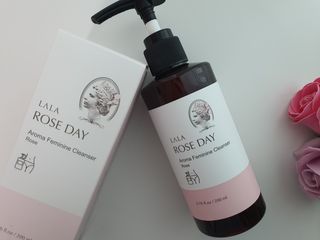 라라로즈데이 시즌2 여성청결제 200ml 아로마 페미민 클렌저, 독일더마인증 — 5점을 준 리뷰어가 2021년 8월 올린 사용 사진