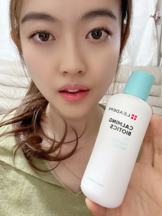리더스코스메틱 리더스 카밍 바이오틱스 에센스 워터 — 5점을 준 리뷰어가 2021년 3월 올린 사용 사진