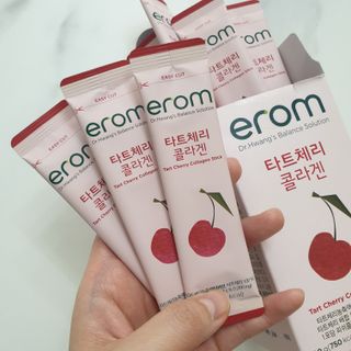 이롬 erom 타트체리 콜라겐 — 4점을 준 리뷰어가 2021년 4월 올린 사용 사진