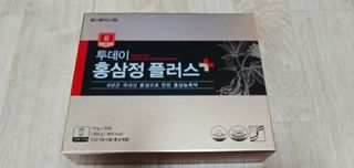 서울약사신협_투데이홍삼정플러스스틱_10g x 30포 — 5점을 준 리뷰어가 2021년 2월 올린 사용 사진