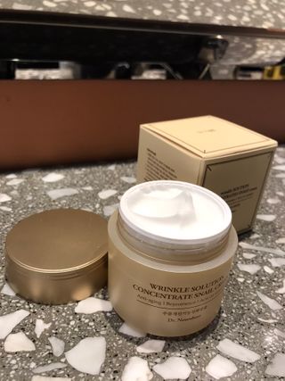 Dr.느루벗 느루벗 링클 솔루션 콘센트레이트 스네일 탄력 달팽이 크림 80g — 5점을 준 리뷰어가 2021년 2월 올린 사용 사진