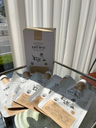 헤이빈즈 식사대용 식물성단백질 다이어트쉐이크 파우치 5일분 — 5점을 준 리뷰어가 2023년 3월 올린 사용 사진
