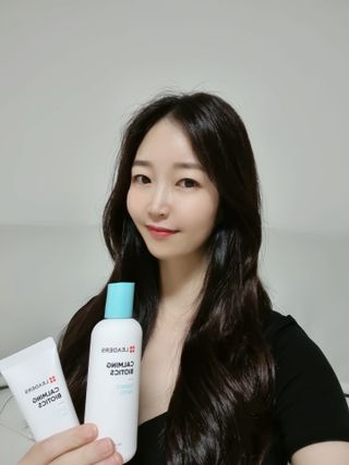 리더스코스메틱 리더스 카밍 바이오틱스 #1등 진정 기획세트 [에센스 워터150ml + 크림 마스크80ml] — 4점을 준 리뷰어가 2022년 9월 올린 사용 사진