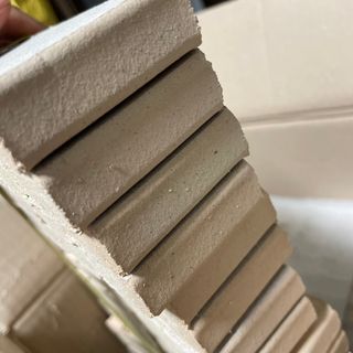 [신흥산업] 붙이는 벽돌 황토 파벽돌 230mm 45장,  욕실 인테리어 실내장식 셀프인테리어 — 5점을 준 리뷰어가 2023년 5월 올린 사용 사진