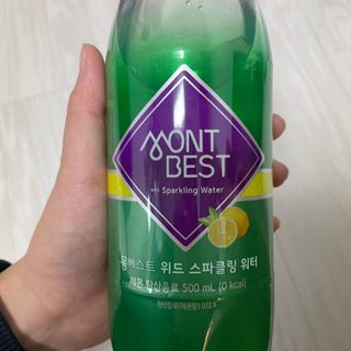 몽베스트 Montbest with Sparkling water Lemon OR Lime 20병(랜덤) — 5점을 준 리뷰어가 2021년 10월 올린 사용 사진