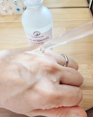 오투에니원 갈락토미세스 리바이탈라이징 프리미엄 화이트닝 에센스 50ml — 4점을 준 리뷰어가 2023년 1월 올린 사용 사진