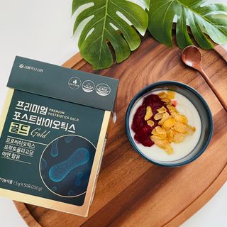 서울약사신협_프리미엄포스트바이오틱스골드_5g x 50포 — 5점을 준 리뷰어가 2021년 4월 올린 사용 사진
