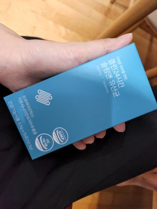 클린24시간 슬림앤유산균 1박스 (3.5g X 15포) — 5점을 준 리뷰어가 2022년 8월 올린 사용 사진