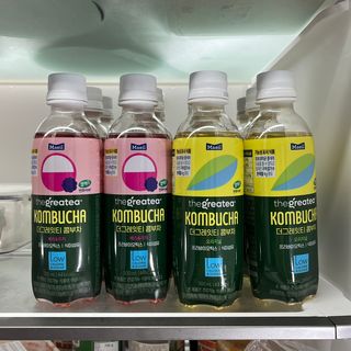 더그레잇티 콤부차 [매일유업] 더그레잇티 44kcal 콤부차 300ml *12개입 (오리지널 6개+베리리치 6개) — 5점을 준 리뷰어가 2023년 7월 올린 사용 사진