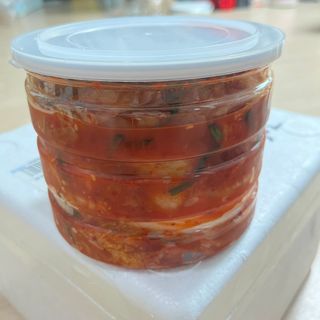 셰프애찬 알배기 겉절이 김치 1kg — 4.5점을 준 리뷰어가 2022년 9월 올린 사용 사진