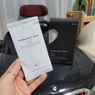[이즈라이프코스메틱] 퍼퓸 드라이어 시트 히노끼향  or 블랑향 2중 택1 30매 — 5점을 준 리뷰어가 2021년 6월 올린 사용 사진