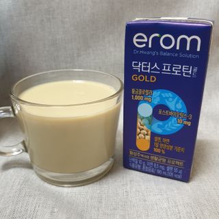 이롬 erom 닥터스 프로틴 골드 — 5점을 준 리뷰어가 2021년 5월 올린 사용 사진