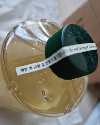 라로지크 X4 스케일링 퍼퓸 샴푸 1,000mℓ — 5점을 준 리뷰어가 2021년 11월 올린 사용 사진