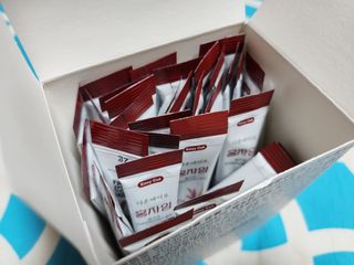 하루 1포로 콜레스테롤, 유산균, 고역가 소화효소까지 한번에 섭취! 다온바이오 홍자임 1개월분(30포) — 5점을 준 리뷰어가 2022년 12월 올린 사용 사진