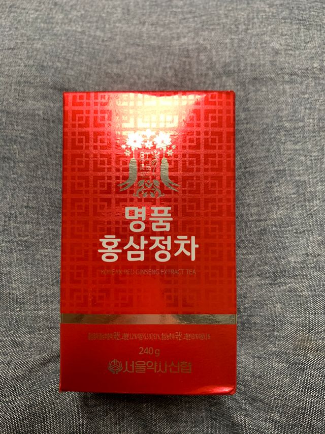 서울약사신협_명품 홍삼정차 240g 리뷰 사진
