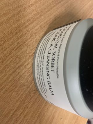 프롬노시베 차콜 소르베 필링 앤 클렌징 밤 — 4점을 준 리뷰어가 2022년 1월 올린 사용 사진
