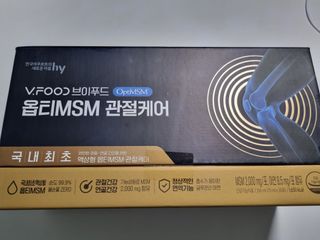 [브이푸드] 옵티MSM 관절케어 (70ml x30포) — 5점을 준 리뷰어가 2022년 6월 올린 사용 사진