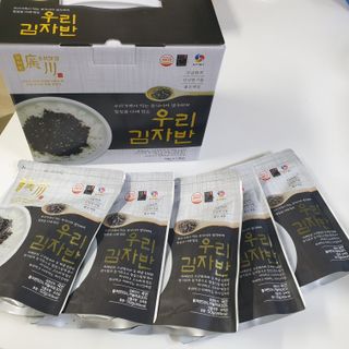 광천우리맛김 우리집밥도둑 맛있는광천김 우리김자반 50g 5봉 — 5점을 준 리뷰어가 2021년 10월 올린 사용 사진