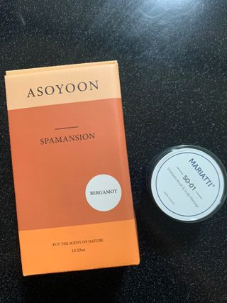 아소윤 기분좋은 향기 부드러운 거품 스파맨션 바디클렌져 5종 중 택1 + 마리아띠 샴푸두피볼 3종 중 1 랜덤발송 — 5점을 준 리뷰어가 2021년 8월 올린 사용 사진